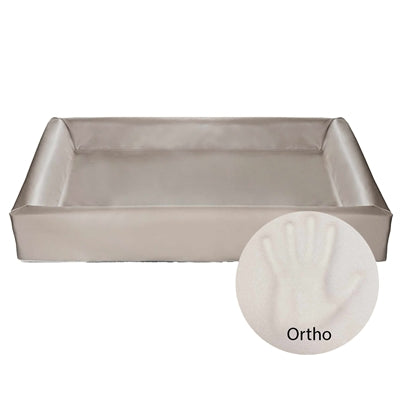 Bia Bed Ortho, orthopedische hondenmand, taupe kunstleer, BIA-6